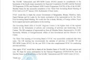 PRESS RELEASE -SAARC Tuberculosis and HIV/AIDS Centre
